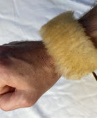 Dragon Made Sheepskin Fur Bracelet