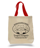 Teepee Creepers Canvas Tote Bag
