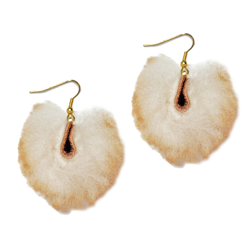 Fuzzy Fur Earrings