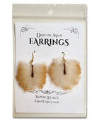 Fuzzy Fur Earrings