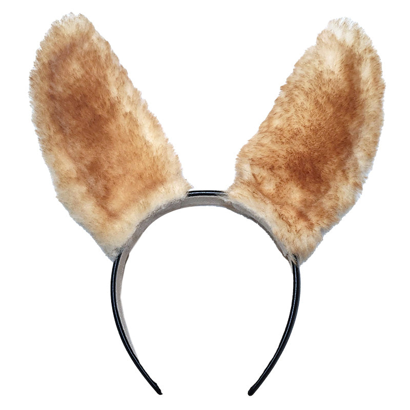 Real Fur Bunny Ears Made From Sheepskin Wool