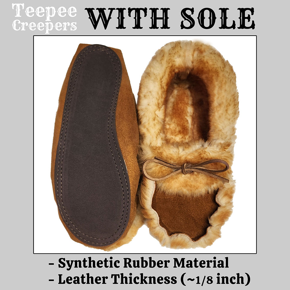 Teepee Creepers Men's Moccasin Slippers
